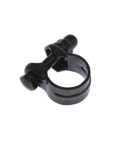 Steel Seatpost Clamp Outer Diameter 28.6mm Black.